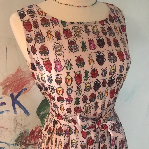 SOLD 💫 ModCloth Bug Dress - Picture 2 of 2